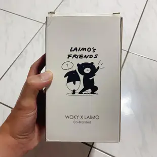 WOKY X 馬來貘聯名款輕量真空隨行吸管杯500ml 現貨一個