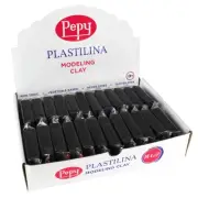 Plastilina Reusable and Non-Drying Modeling Clay; Set of 24 Bars, 1.4 Ounce E...