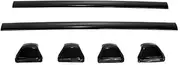 AHTZLC 2Pcs Car Roof Rack Top Rail Cross Bars Luggage Rack Rails Compatible for Honda CRV 2012-2016 Large Cargo Box for Roof Racks Universal Roof Rack Crossbars Raised Rails