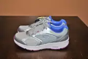 SKECHERS Women's GOrun Consistent Chandra Silver & Purple Sneakers - Size 8