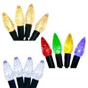 C6 Pinecone 200 LEDs Connectable String Lights - 3 Colour Options