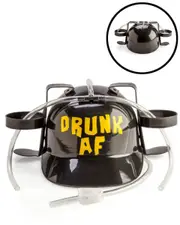 Drunk AF Drinking Helmet Oktoberfest Hat
