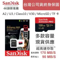在飛比找露天拍賣優惠-SanDisk Extreme Pro microSD 17