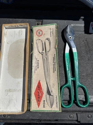 Diamond Tools USA Diamalloy dSS-16 Heavy Duty Metal Snip Nos Green @ Chrome