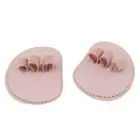 Pair of Bunion Corrector Toe Separators for 3 Toes, Gel Hammer Toe Spacers