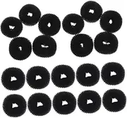 COMPUKAS 24pcs Hair Bun Maker Boys and Girls Women Hair Styling Tools Donut Bun Accessories