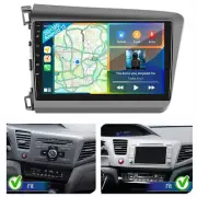 FOR HONDA CIVIC 2012-2015 ANDROID 13 CAR STEREO RADIO GPS NAVI WIFI CARPLAY BT (for: Honda)