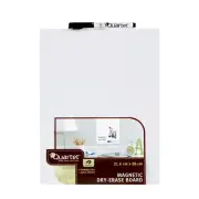 Quartet 21.6x28cm Magnetic Grid Whiteboard Tile Dry-Erase Frameless A4 Board