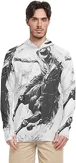 [Caihoyu] Men's Sun Shirts Long Sleeve Quick Dry UPF 50+ Rashguard Shirts for Men, Multicolor05, Small