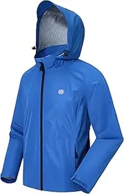 [FitsT4 Sports] Women's Cycling Jacket Rain Jacket Waterproof Cycling Jacket Breathable Hiking Jacket Windbreaker Summer Lightweight Wind Jacket Outdoor Jackets Reflective Cycling Jacket