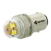 Ignite LED Signalling Globe with 1157/BAY15D Base - White - Pack of 2 - IGL9157