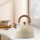 Loud Whistle Tea Kettle Hiking 2.8 Liter Whistling Pots for Stove Top