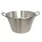 23"W x 13''H Carnitas Cazo Stainless Steel Caso Pot Pan Wok Gas Stove burner