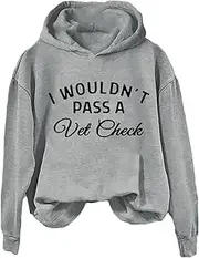 [THUCHENYUC] I Wouldn't Pass A Veterinarian Hoodie, Wouldn't Pass A Vet Hoodie, Funny Horse Hoodie