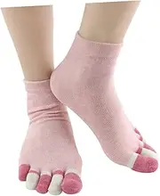 [LIFKOME] Five Finger Toe Socks Childrens Socks Kid Socks Toe Socks Toe Socks Toe Socks for Women Socks for Woman Funny Cotton Socks Ladies Warm Socks Ladies Socks Pink