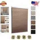 Elegant Light Brown Cellular Blackout Shades - Noise Reducing Window Treatments