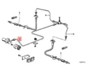 OEM BMW 114 700 E12 E21 E24 E28 E3 E38 E9 ISE NK Z1 PIPE 34326755695 GENUINE