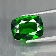 1.54Ct Terrific Sparkles Natural AAA+ Chrome Diopside Gemstone, Russia