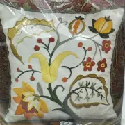 Vintage Pauline Denham NIP Jacobean Pillow Crewel Embroidery Kit 70’s