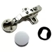 1"/26mm hole Euro Hydraulic soft close Full Overlay Hinge for Cabinet Glass door