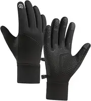 [MOBUTOFU] Riding Gloves Heating Touchscreen Capable Windproof Waterproof Men's Winter Gloves Suitable for Outdoor Activities