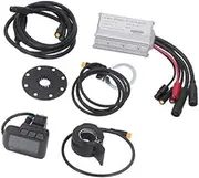 Vuzmode DC 36V 48V 250W 350W Electric Bike Motor Controller with LCD Panel, for EBike Motor Conversation E-Scooter Brushless Controller