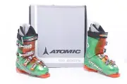 Atomic SX11 Supercross Ski Boots size 26.5 Green Orange 11 Flex index