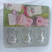 Wilton Mini Bunnies Mold Aluminum Cake Baking Sheet Gelatin Easter Bunny Rabbit