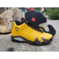 在飛比找蝦皮購物優惠-Air Jordan 14 Retro 黃色 Ferrari