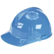 Msa Safety Hard Hat,Type 1, Class E,Ratchet,Blue 475380 Msa Safety 475380