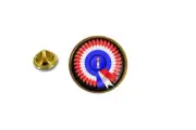 pins pin's badge metal lapel hat button france cocarde flag
