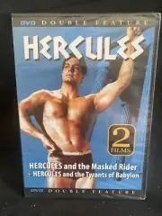 Hercules & the Masked Rider Hercules & the Tyrants Double Feature New DVD Movie