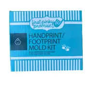 Baby Handprint Footprint Mold Keepsake Kit Frame First Pinky Promise New In Box