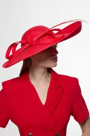 Quill Bow Detailed Disk Fascinator