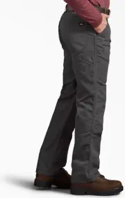 NEW DICKIES Men's Relaxed Fit Flat Front Cargo Pants