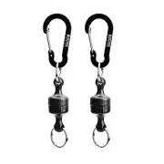 MRC Magnetic Net Release for Fly Fishing, Magnetic Quick 2pcs Magnetic Release