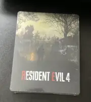 Resident Evil 4 Remake Collector’s Edition Steelbook Case NO GAME