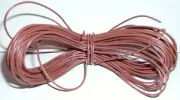 Model Railway Peco or Hornby Point Motor etc Wire 1 x 20m Roll 7/0.2mm1.4A Brown