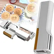 Mini Food Printer, Edible Coffee Latte Art Printer Food Grade Digital Inkjet WiFi Photo Printing Machine Cake Desserts DIY, APP Control, 300DPI Accuracy, Print Width 26mm,Brown