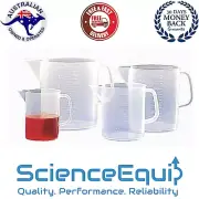 Measuring Jug 5 LTR Polypropylene, Fully Autoclavable Plastic for laboratory use