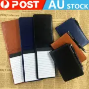 A7 Multifunction Pocket Planner Notebook Small Notepad Note Book Leather Cover