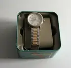 Fossil Women White & Silver-Toned Analogue Watch ES4396
