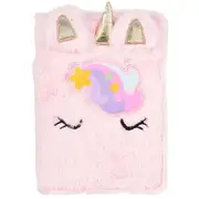Studymate A5 Mermicorn Fluffy Notebook 160 Page