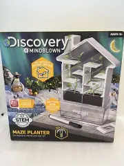 Discovery #MINDBLOWN Maze Planter DIY Build & Grow Botany Kit, STEM Science Kids