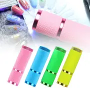 NEW Mini LED UV Torch Gel Curing Lamp Fast Cure Nail Flashlight Camping Portable