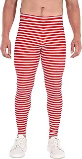 [Kapow Meggings] The Original Men's Leggings: Ideal for Fitness, Running, Fashion, Festivals, Parties & Activities - Men's Long Leggings, Stylish & Comfortable, Festivus, L