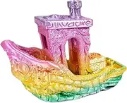 Printed Boat, Crafted Printed Model Boat, Craft Decor Boat Model, Fun Fidget Toy for Kids and Adults, Home Decor