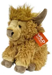 Wild Republic Highland Cow Cuddlekins 30cm Plush Soft Toy