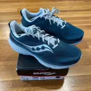 Size 11.5 Saucony Men's Guide 17 Running Shoes Denim Cloud Blue S20936-242 New