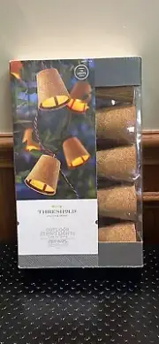 NEW Threshold Cork Outdoor/Indoor String Lights (10 lights)